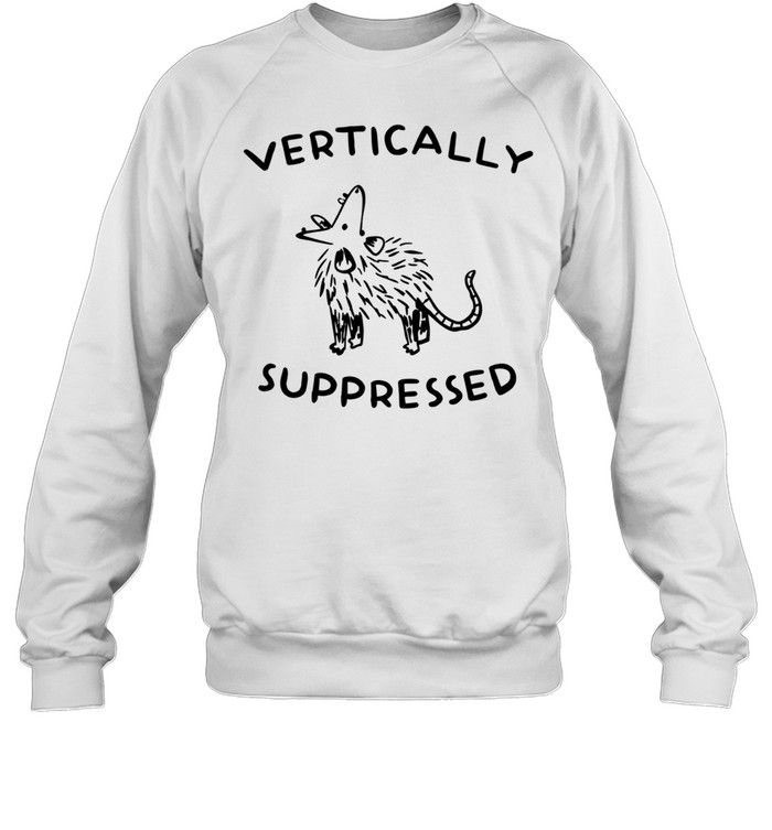 Vertically Suppressed Screaming Opossum Possum Sweatshirt