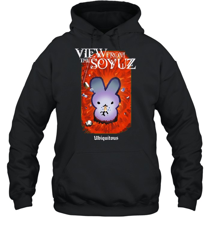View from the Soyuz Ubiquitous space rabbit Hoodie