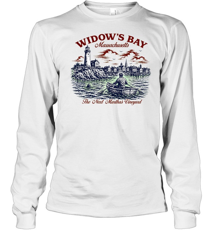 Widow’s Bay Massachusetts The Next Martha’s Vineyard Rowing Fisherman Long Sleeve Tee