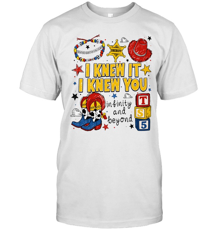 Woody Buzz Lightyear Toy Story I Knew It I Knew You infinity and beyond Unisex T-Shirt