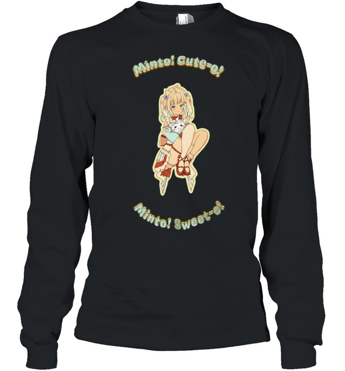 Aizawa Mint Tokyo Mew Mew Minto Cute o Minto Sweet Long Sleeve Tee