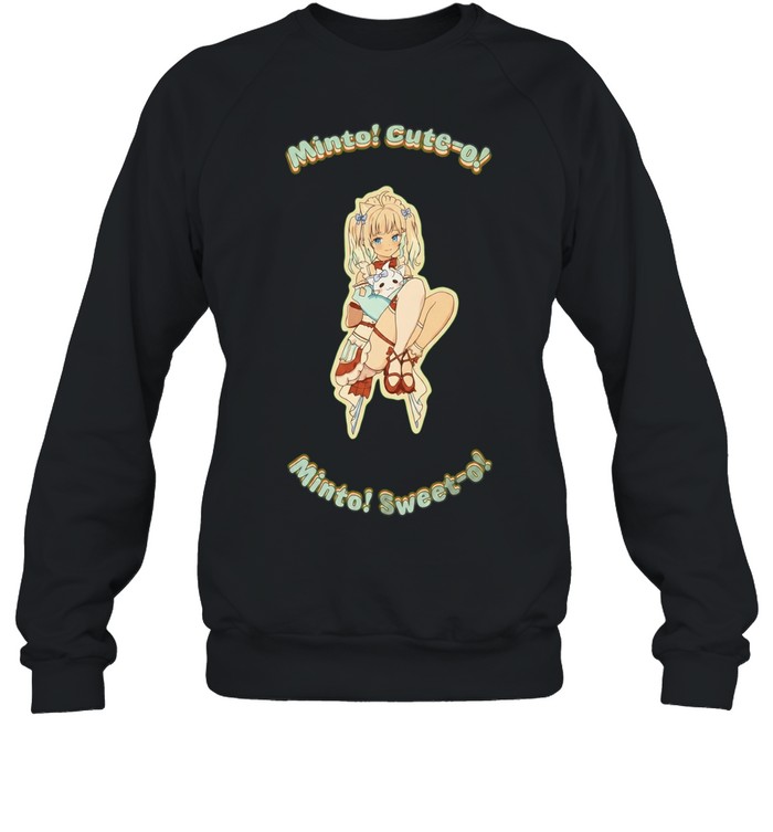 Aizawa Mint Tokyo Mew Mew Minto Cute o Minto Sweet Sweatshirt