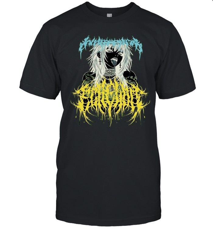 Anime Girl Emo Goth Aesthetic Unisex T-Shirt