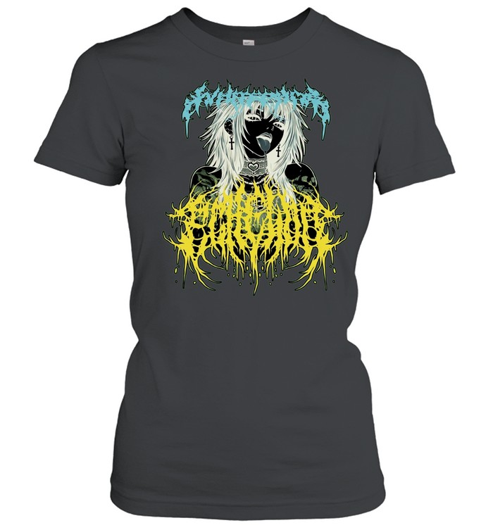 Anime Girl Emo Goth Aesthetic Women T-Shirt