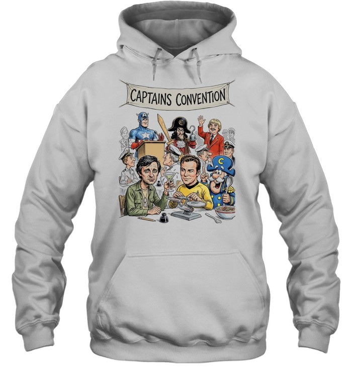 Captain America Captain Hook Captain Kangaroo Hawkeye Kirk Capn Crunch Hoodie