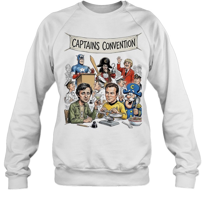 Captain America Captain Hook Captain Kangaroo Hawkeye Kirk Capn Crunch Sweatshirt