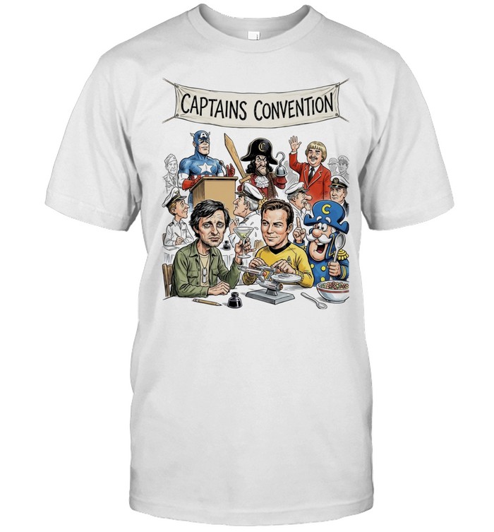 Captain America Captain Hook Captain Kangaroo Hawkeye Kirk Capn Crunch Unisex T-Shirt