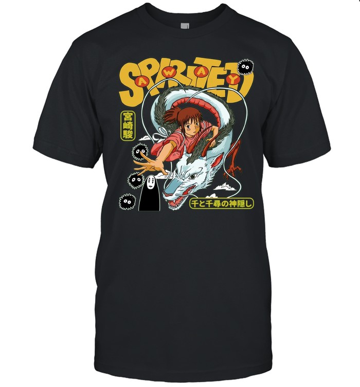 Chihiro and Haku Spirited Away Miyazaki Sen to Chihiro no Kamikakushi Unisex T-Shirt