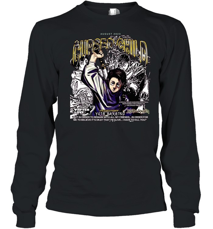 Cursed Child Yuta Okkatsu Jujutsu Kaisen The Culling game Long Sleeve Tee