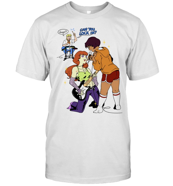 Daphne Blake Velma Dinkley Fred Jones Scooby Doo Can you lock in Guys Unisex T-Shirt