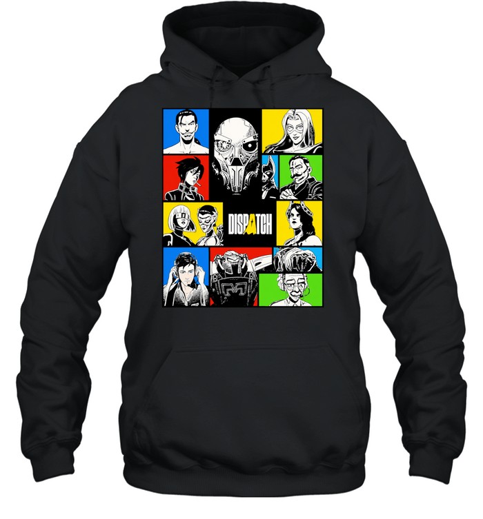 Dispatch Overwatch Hero Ensemble Characters Blizzard Entertainment Video Game Hoodie