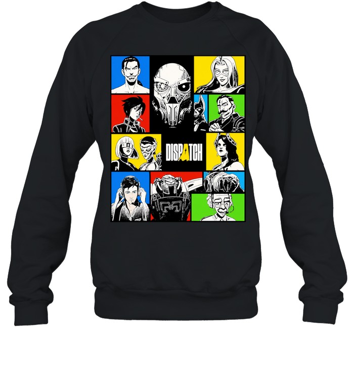 Dispatch Overwatch Hero Ensemble Characters Blizzard Entertainment Video Game Sweatshirt