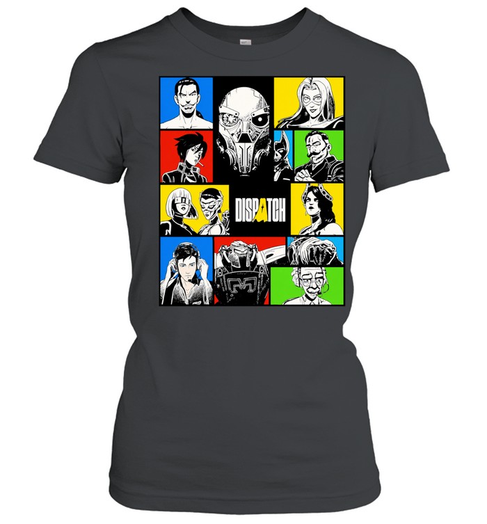 Dispatch Overwatch Hero Ensemble Characters Blizzard Entertainment Video Game Women T-Shirt