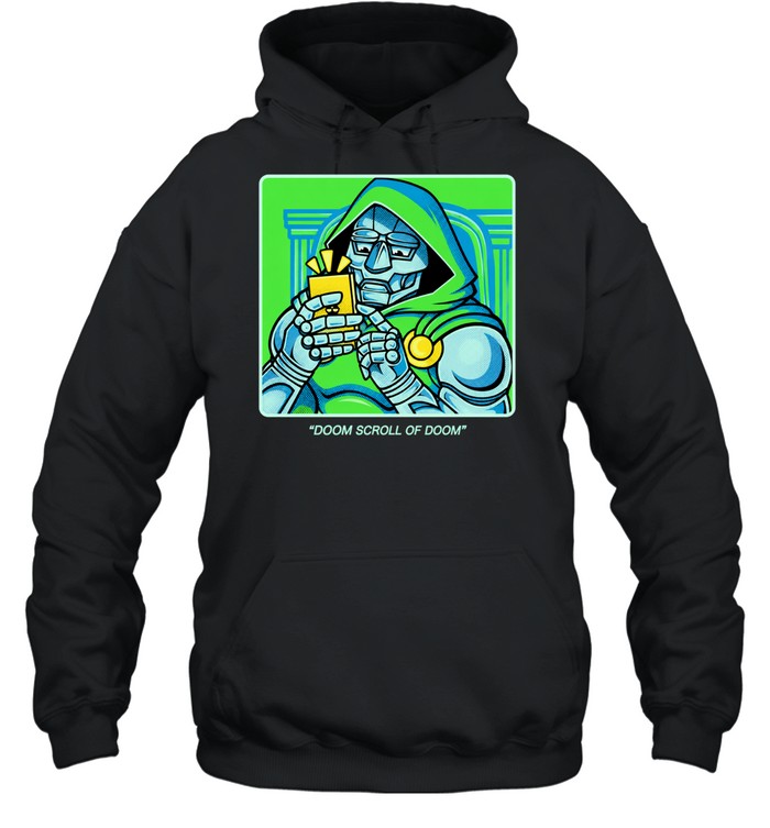 Doctor Doom Doom Scroll of Doom Hoodie