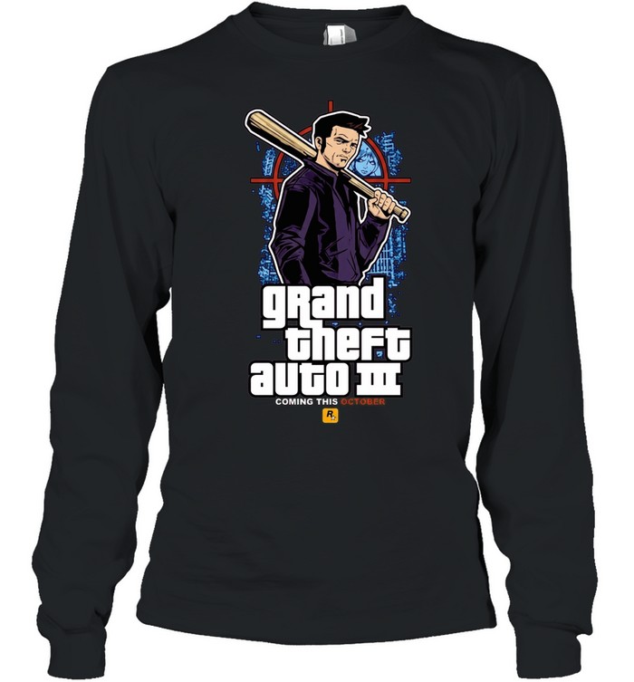 Grand Theft Auto III Coming This October Long Sleeve Tee
