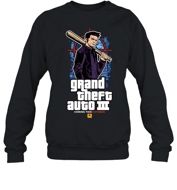 Grand Theft Auto III Coming This October Sweatshirt