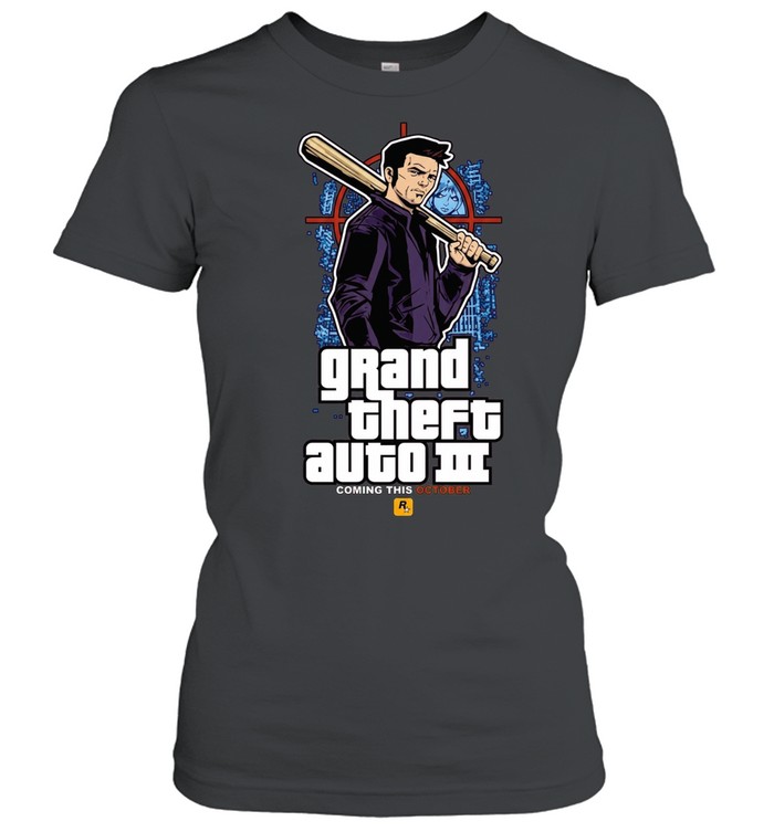 Grand Theft Auto III Coming This October Women T-Shirt