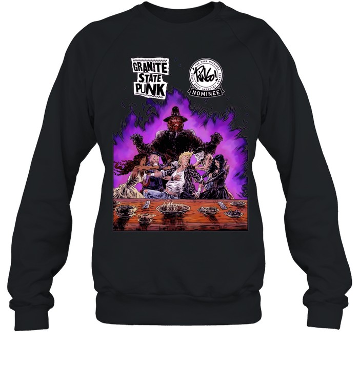 Granite State Punk The Mike Wieringo Comic Book Industry Awards Nominee Sweatshirt