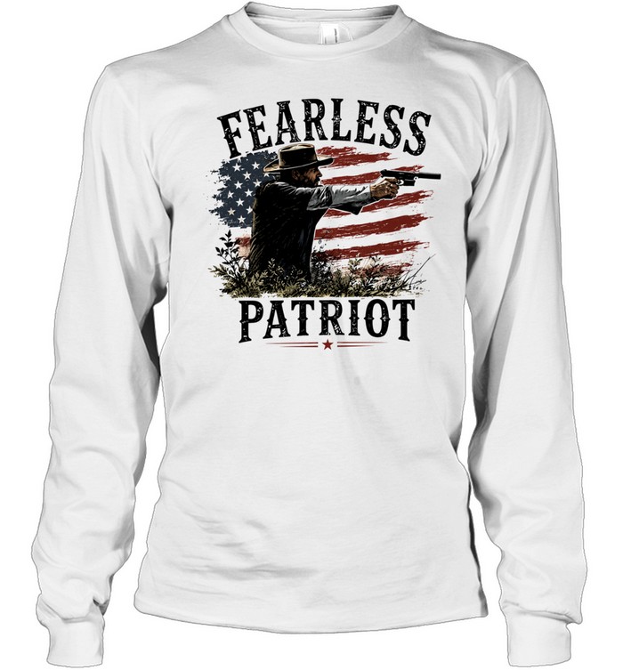 Jordan Salinas Fearless Patriot Long Sleeve Tee