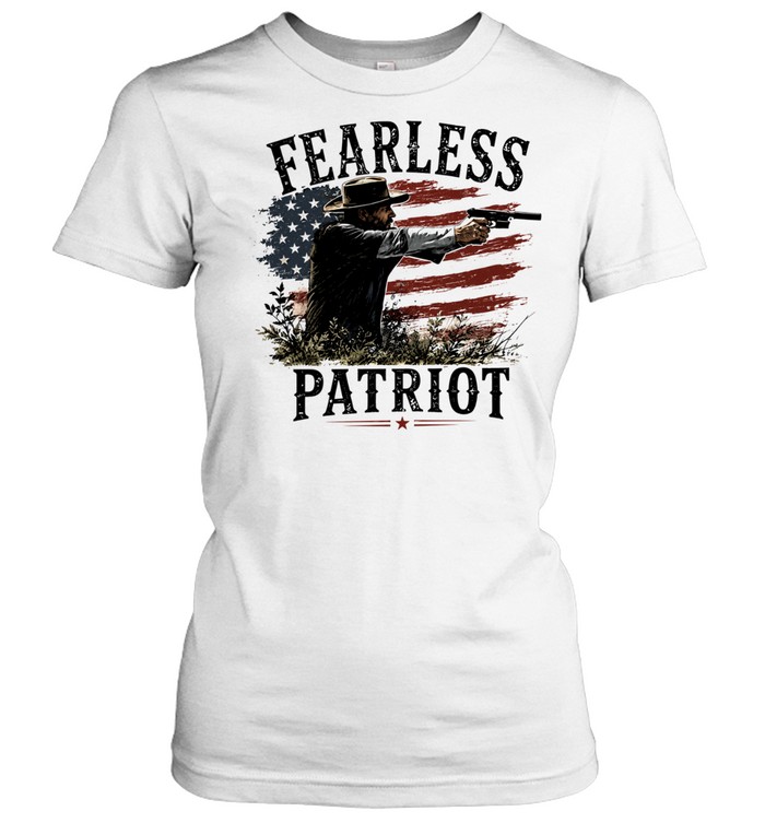 Jordan Salinas Fearless Patriot Women T-Shirt