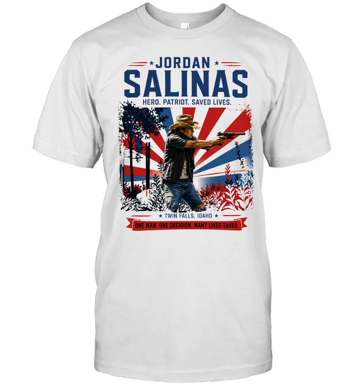 Jordan Salinas Hero Patriot Saved lives Unisex T-Shirt