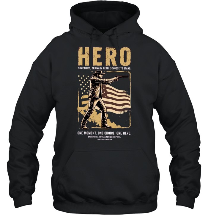 Jordan Salinas Hero sometimes ordinary people choose to stand one moment one choice one hereo Hoodie
