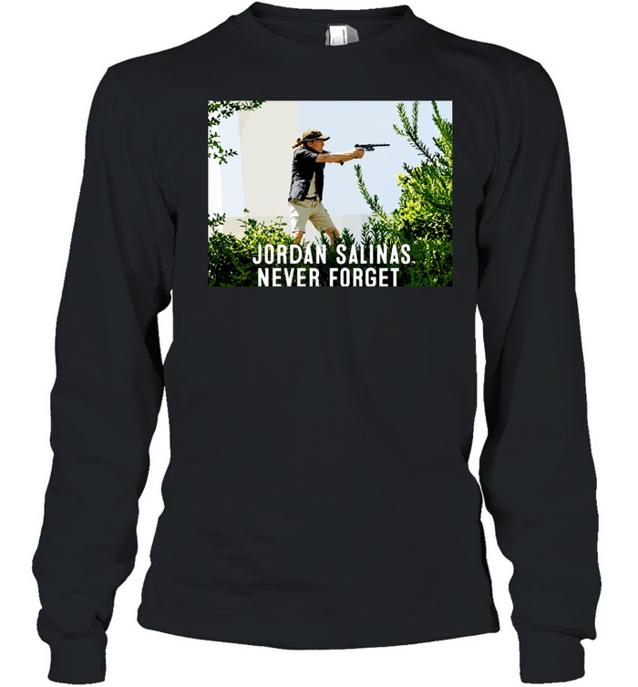 Jordan Salinas Never Forget Photo Long Sleeve Tee