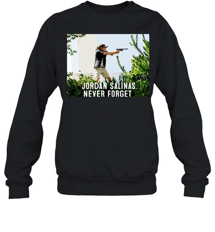 Jordan Salinas Never Forget Photo Sweatshirt