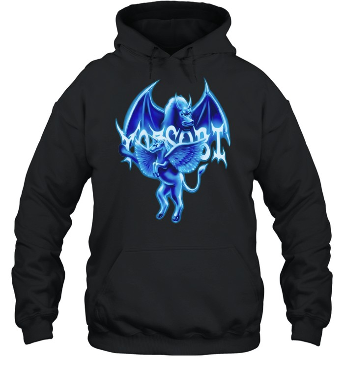 Mosart winged unicorn and demon character Hoodie