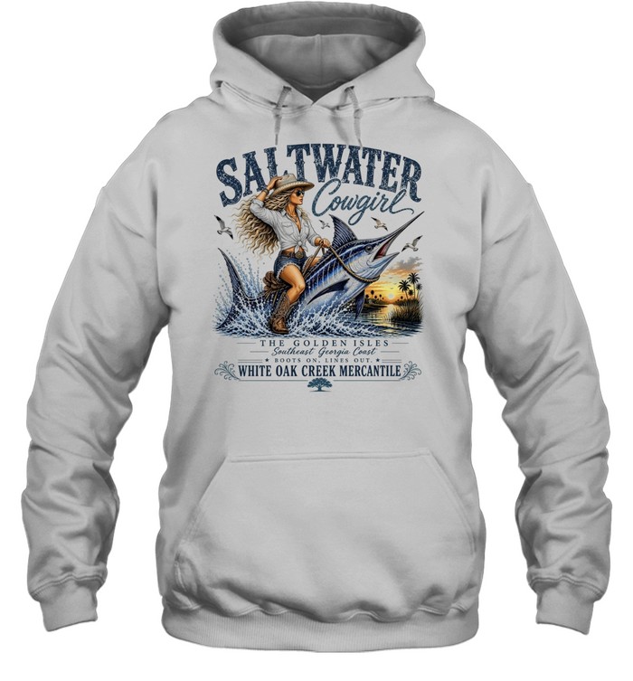 Saltwater Cowgirl the Golden Isles Hoodie