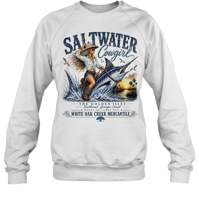 Saltwater Cowgirl the Golden Isles Sweatshirt
