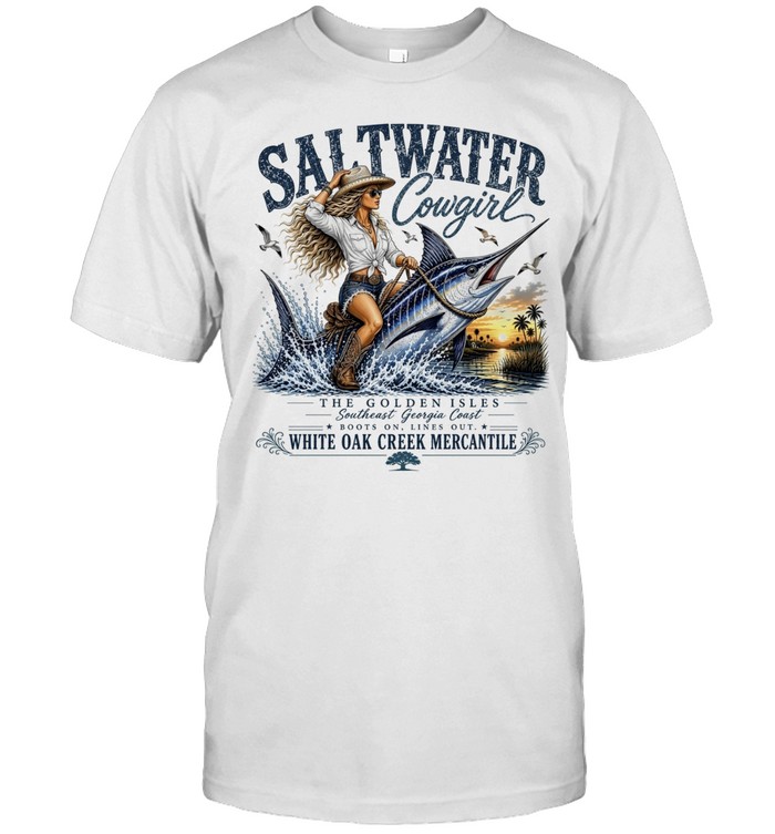 Saltwater Cowgirl the Golden Isles Unisex T-Shirt
