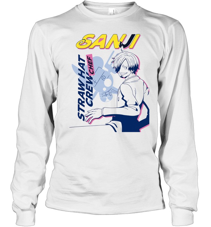 Sanji One Piece Straw Hat Crew Chef Long Sleeve Tee