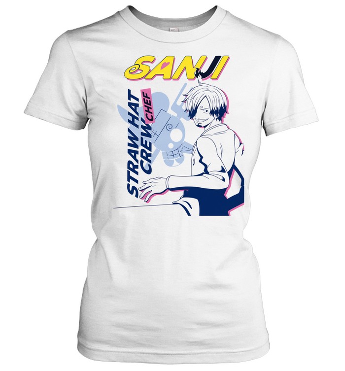 Sanji One Piece Straw Hat Crew Chef Women T-Shirt