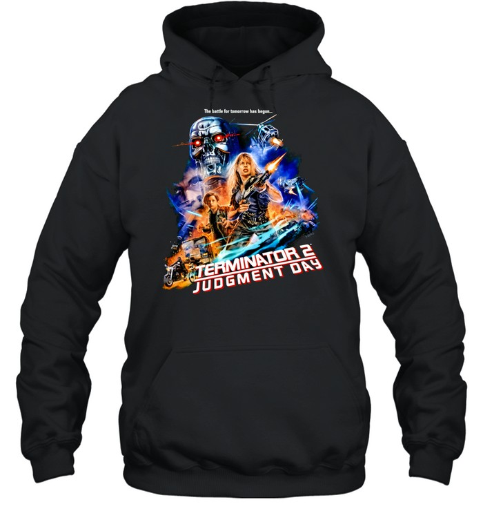 Sarah Connor John Connor Terminator 2 Judgment Day the battle for tomorrow Hoodie