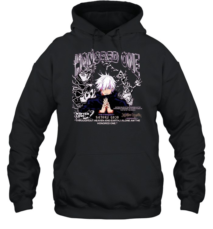 Satoru Gojo Honored One Throughout Heaven and Earth Jujutsu Kaisen Hoodie