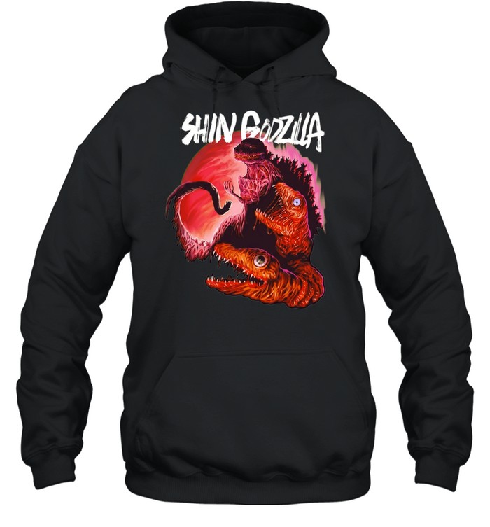 Shin Godzilla Evolution A god incarnate Horror Hoodie