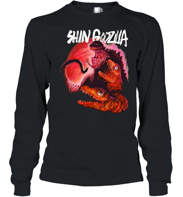 Shin Godzilla Evolution A god incarnate Horror Long Sleeve Tee