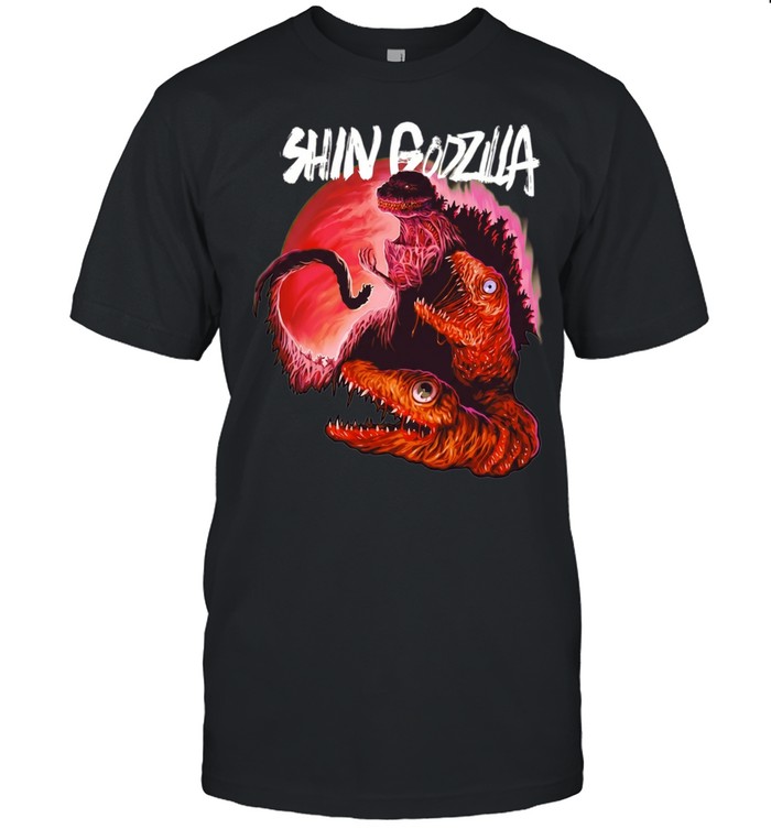 Shin Godzilla Evolution A god incarnate Horror Unisex T-Shirt