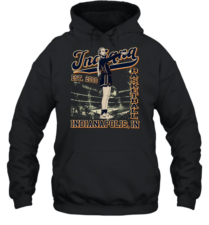 Sophie Cunningham pointing Indiana Fever Basketball Indianapolis est 2000 Hoodie