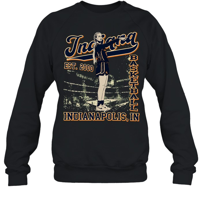 Sophie Cunningham pointing Indiana Fever Basketball Indianapolis est 2000 Sweatshirt
