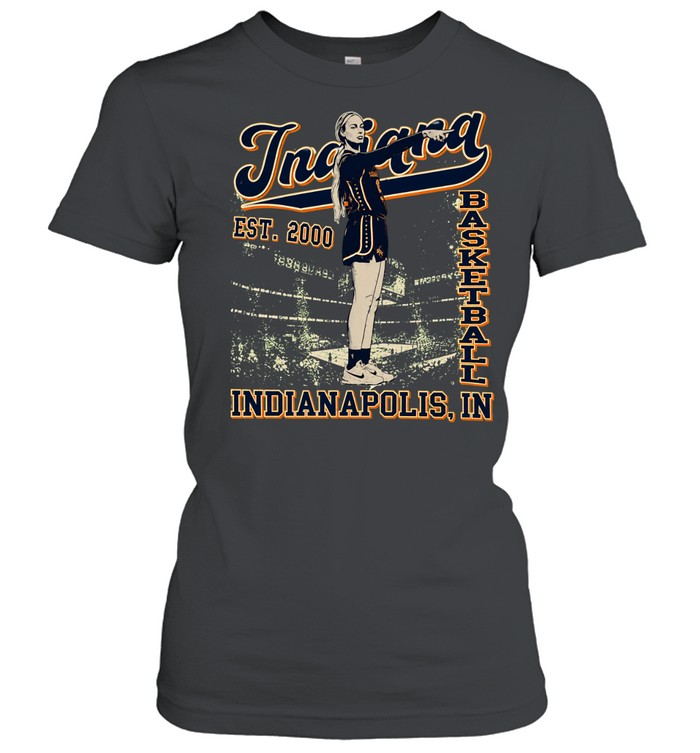Sophie Cunningham pointing Indiana Fever Basketball Indianapolis est 2000 Women T-Shirt