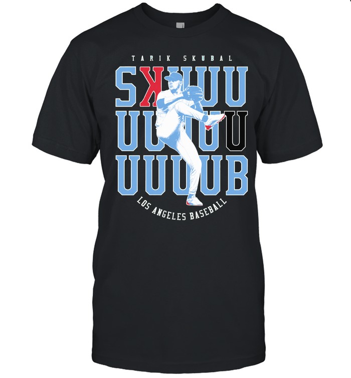 Tarik Skubal Los Angeles Dodgers stretched letters pitching Unisex T-Shirt