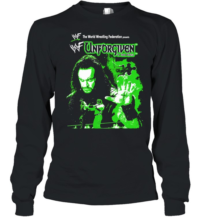 The World Wrestling Federation Presents Unforgiven In Your House Undertaker Long Sleeve Tee