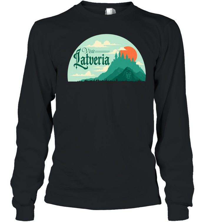 Visit Latveria travel Doctor Doom Long Sleeve Tee