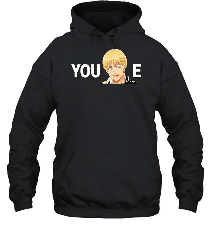You Armin-e Armin Arlert Anime Attack On Titan Hoodie