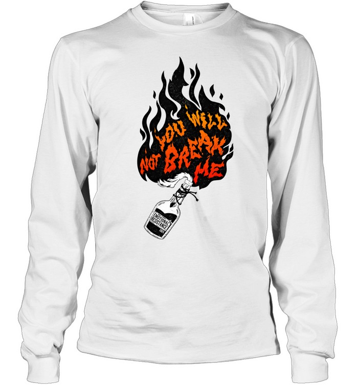 You Will Not Break Me Dungeon Crawler Carl Parade of Horribles Long Sleeve Tee